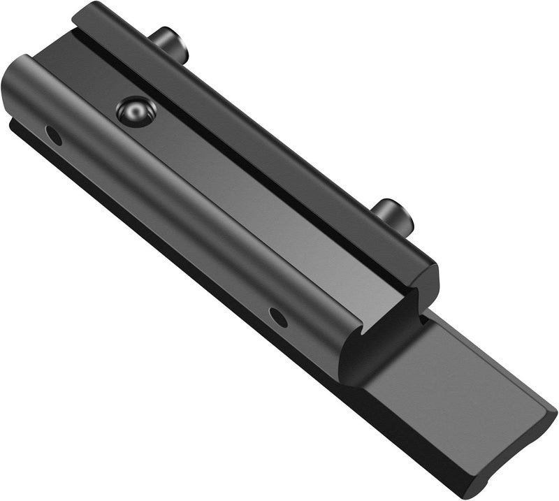 LONSEL Dovetail to Picatinny Rail Adapter 11mm Dovetail to 21mm Picatinny Rail Convert Mount - Low Profile Scope Riser Rail Adaptor - Base Mount 3/8" to 7/8" Converter - Image 4